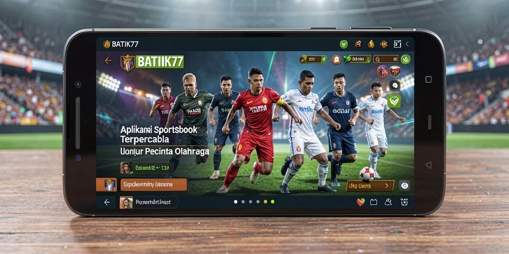 Tampilan gameplay Sportsbook yang menarik dan interaktif.