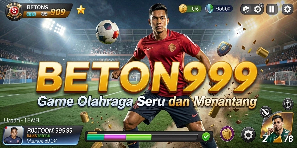 Tampilan aksi seru dalam gameplay BETON999 yang memukau.