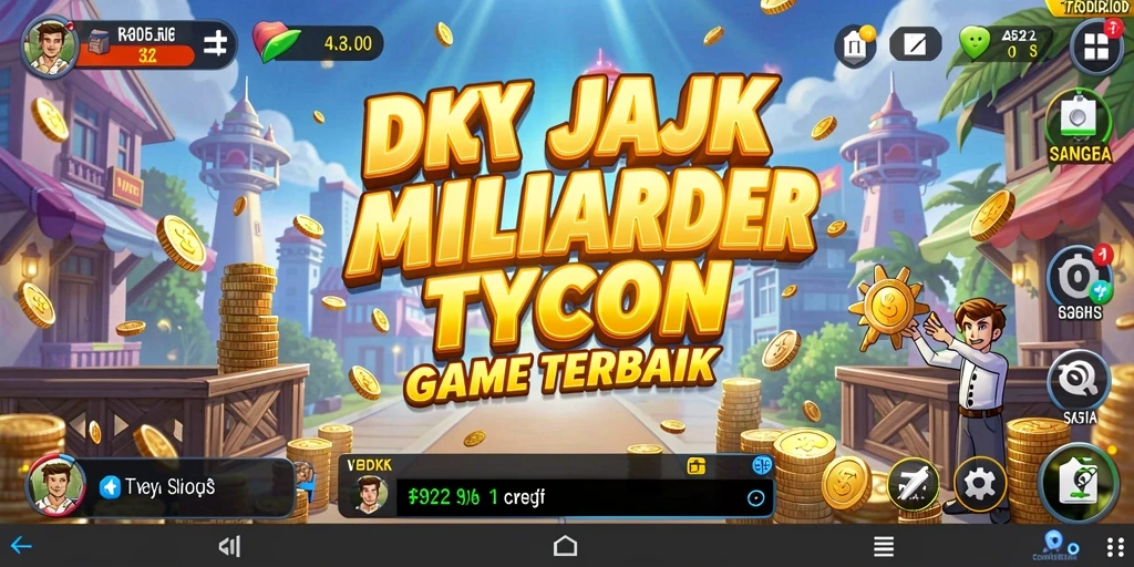 Tangkapan layar DKK menampilkan aksi membangun kerajaan bisnis yang menarik.