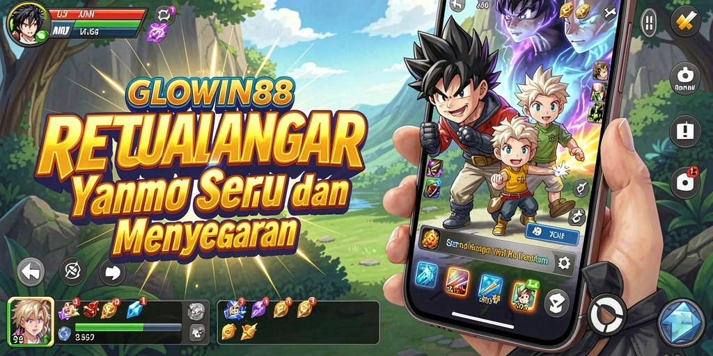 Tampilan gameplay GLOWIN88 yang menarik dari genre Anime.