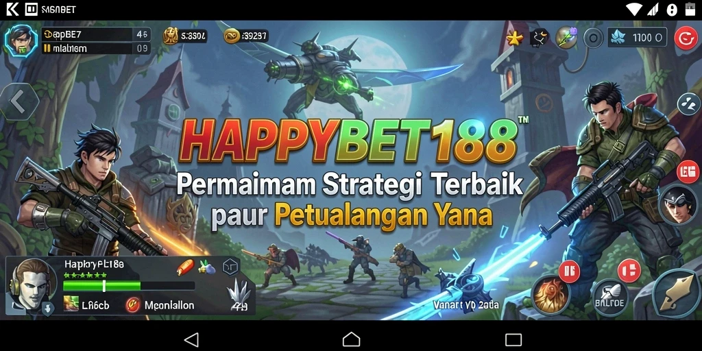 Tampilan gameplay <strong>HAPPYBET188</strong> yang seru dan strategis.