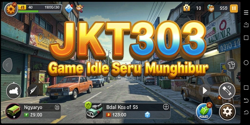 Tampilan gameplay JKT303 yang menarik dengan elemen Idle.