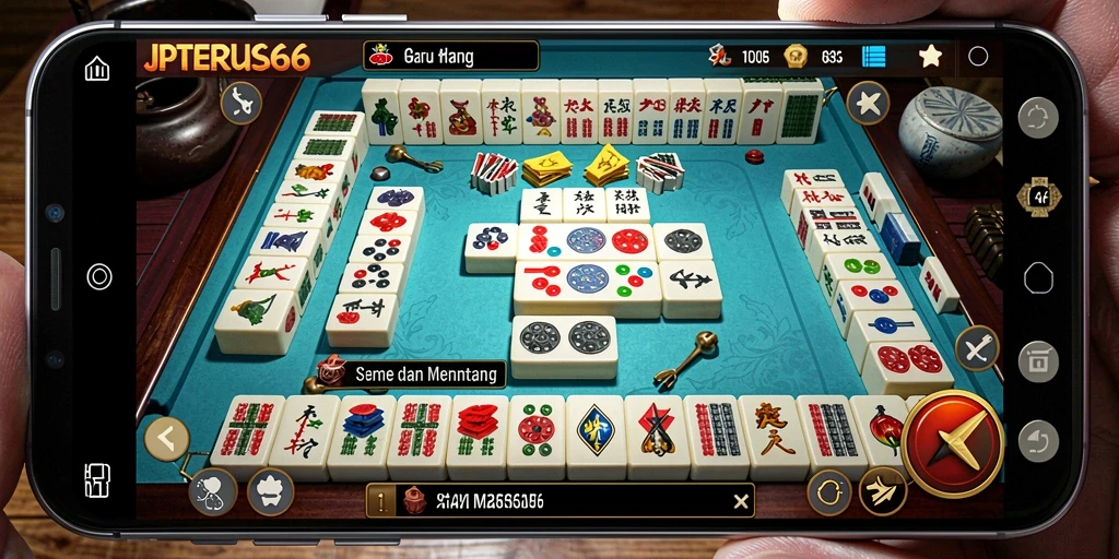 Tampilan gameplay menawan dari JPTERUS66 yang penuh warna.