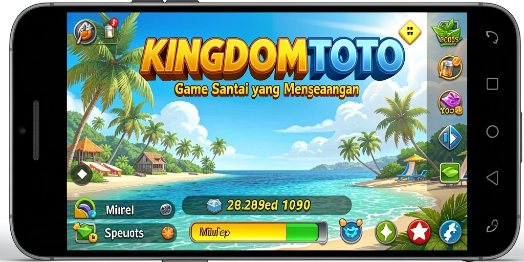 Screenshot KINGDOMTOTO menampilkan aksi gameplay yang seru dan menarik.