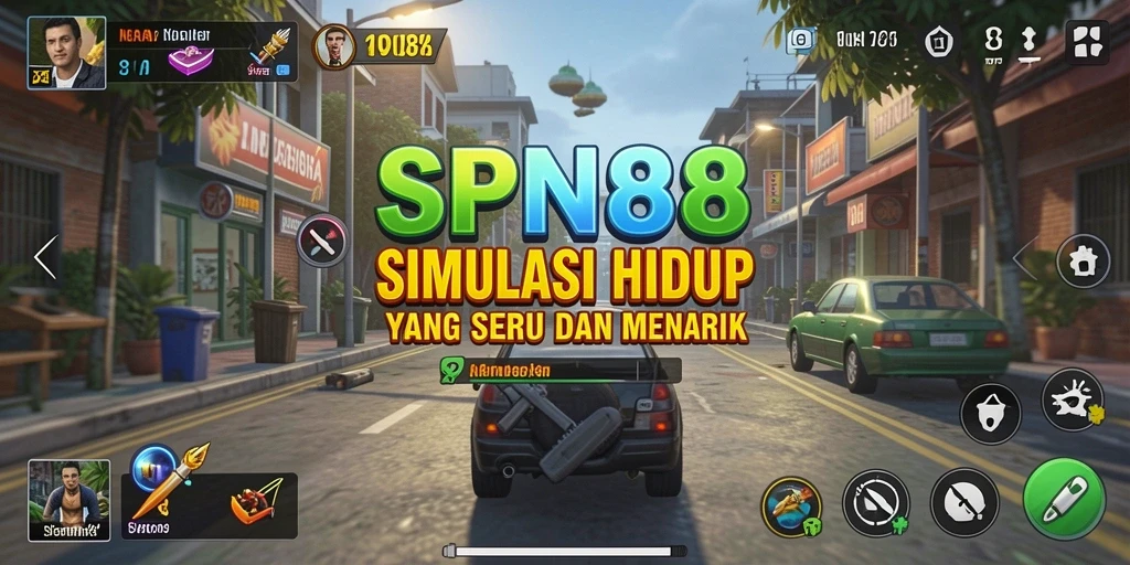 Tampilan gameplay seru dalam SPN88 yang menantang.
